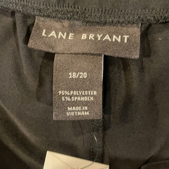 Lane Bryant Knit Kit Pull-On Wide Leg Capri 18/20W - Picture 7 of 9